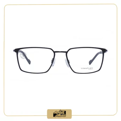 عینک طبی مردانه titanflex 820873 10