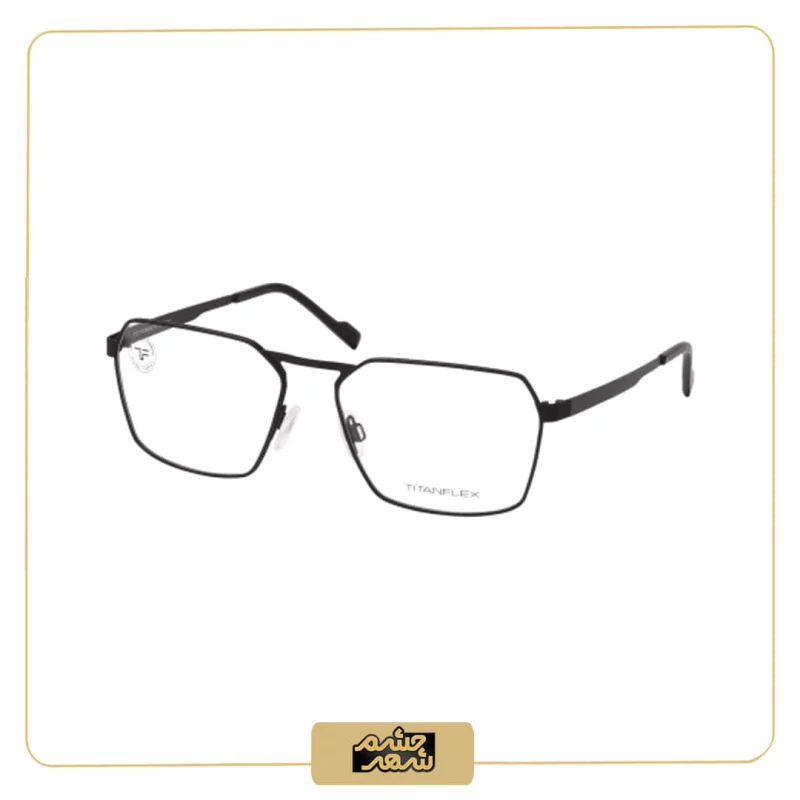 عینک طبی مردانه titanflex 820919 10