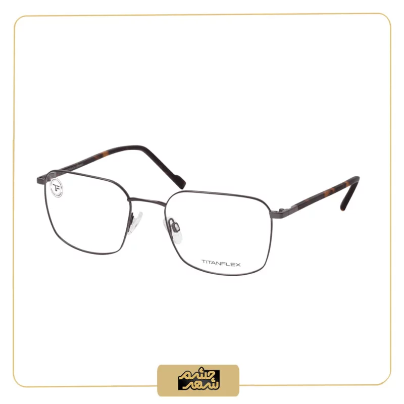 عینک طبی مردانه titanflex 820877 30