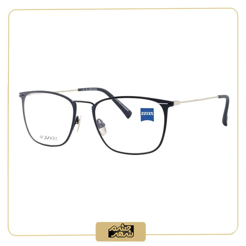 عینک طبی مردانه zeiss zs-40015 f051